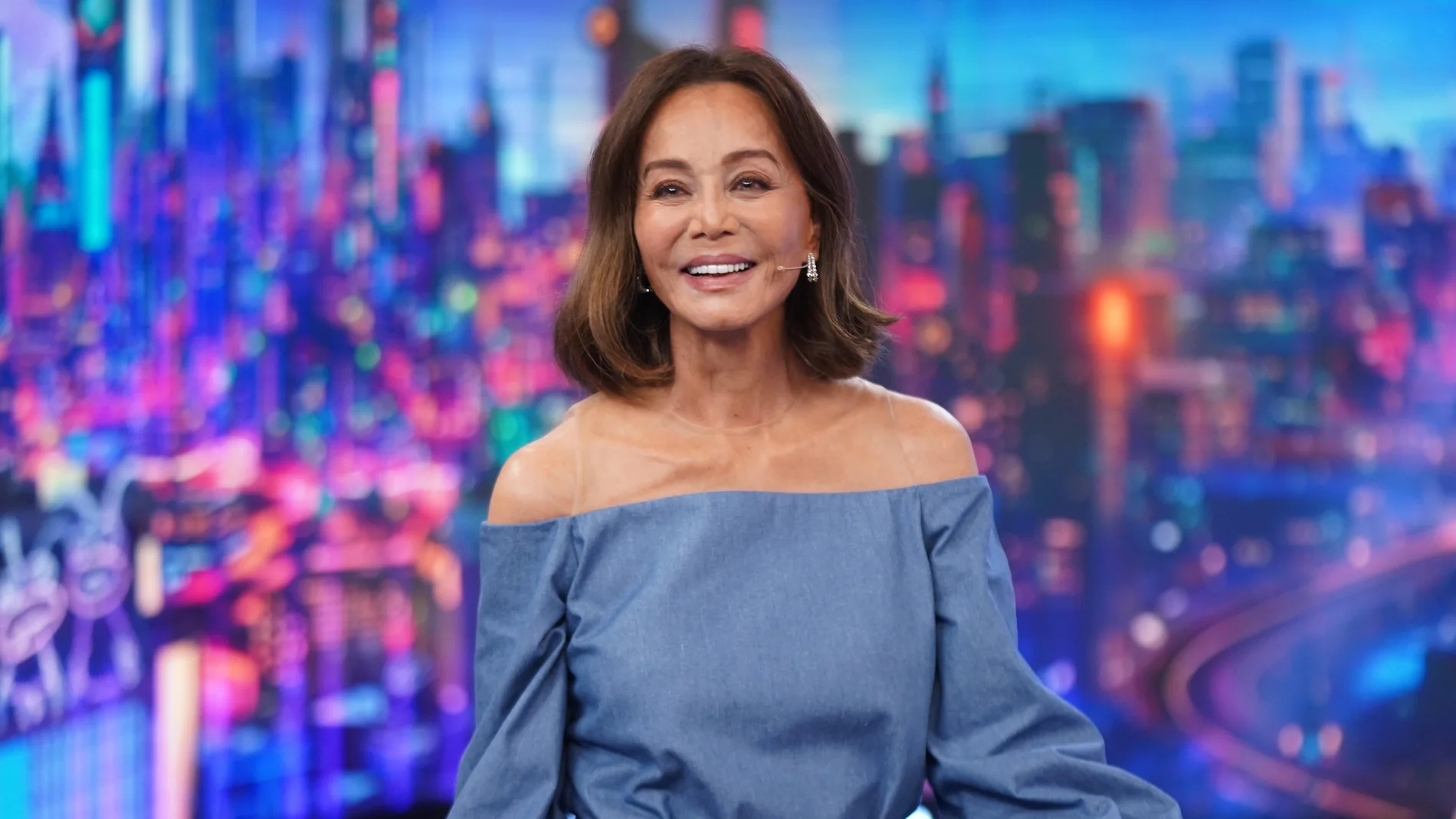 El look de Isabel Preysler en 'El Hormiguero'.