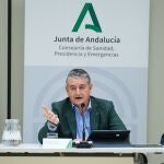 El consejero de Sanidad, Antonio Sanz