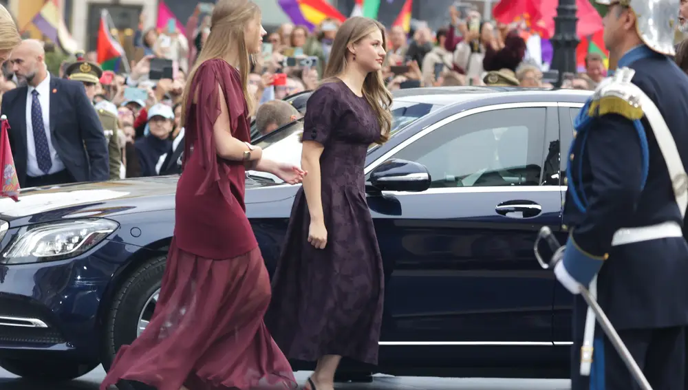 Llegadas a la ceremonia de entrega de los 'Premios Princesa de Asturias 2025' en Oviedo