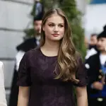 El look de la Princesa Leonor en Oviedo.