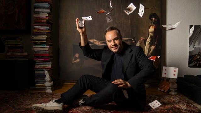 Jorge Blass en su estudio 