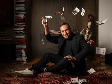 Jorge Blass en su estudio Entrevista al mago Jorge Blass