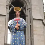 En la localidad francesa se venera la talla de tan extrordinario acontecimiento