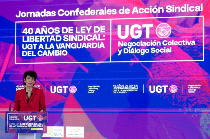 Clausura jornadas confederales de acción sindical '40 años de la ley de libertad sindical: UGT a la vanguardia del cambio' Clausura jornadas confederales de acción sindical '40 años de la ley de libertad sindical: UGT a la vanguardia del cambio'
