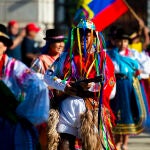 Inmigrantes de Perú Bolivia y Ecuador celebran la Fiesta Andina