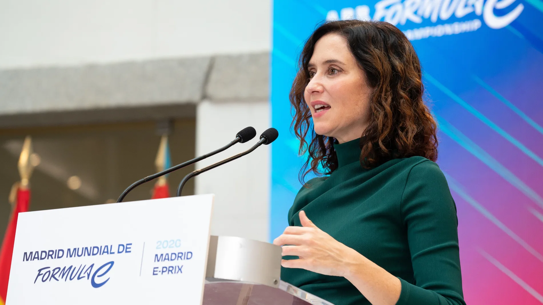Ayuso en Madrid.