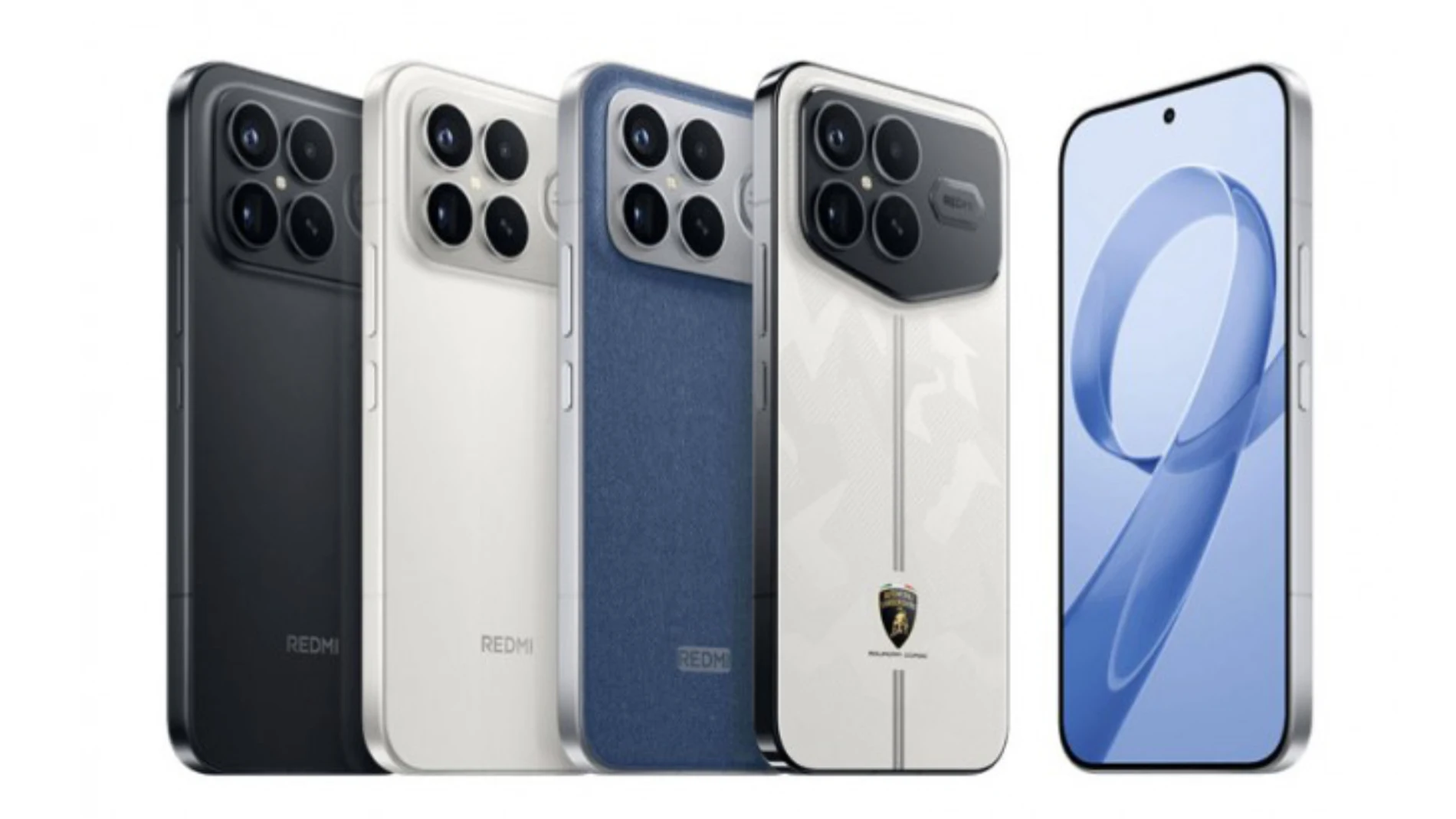 El nuevo Redmi K90 Pro Max en sus cuatro tonalidades disponibles
