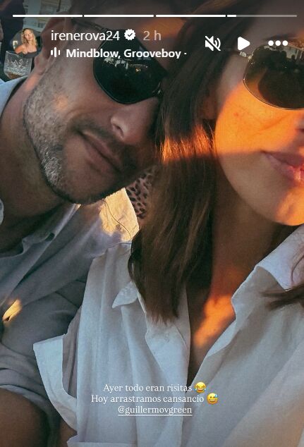 Primera foto que Irene comparte junto a Guillermo