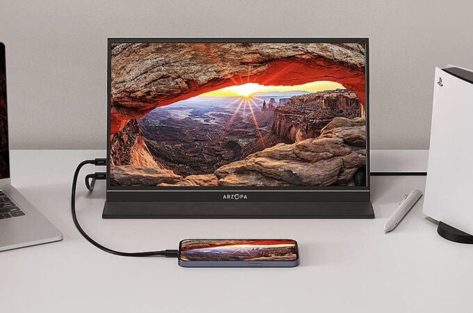 Este monitor portátil es compatible con una amplia gama de dispositivos Este monitor portátil es compatible con una amplia gama de dispositivos