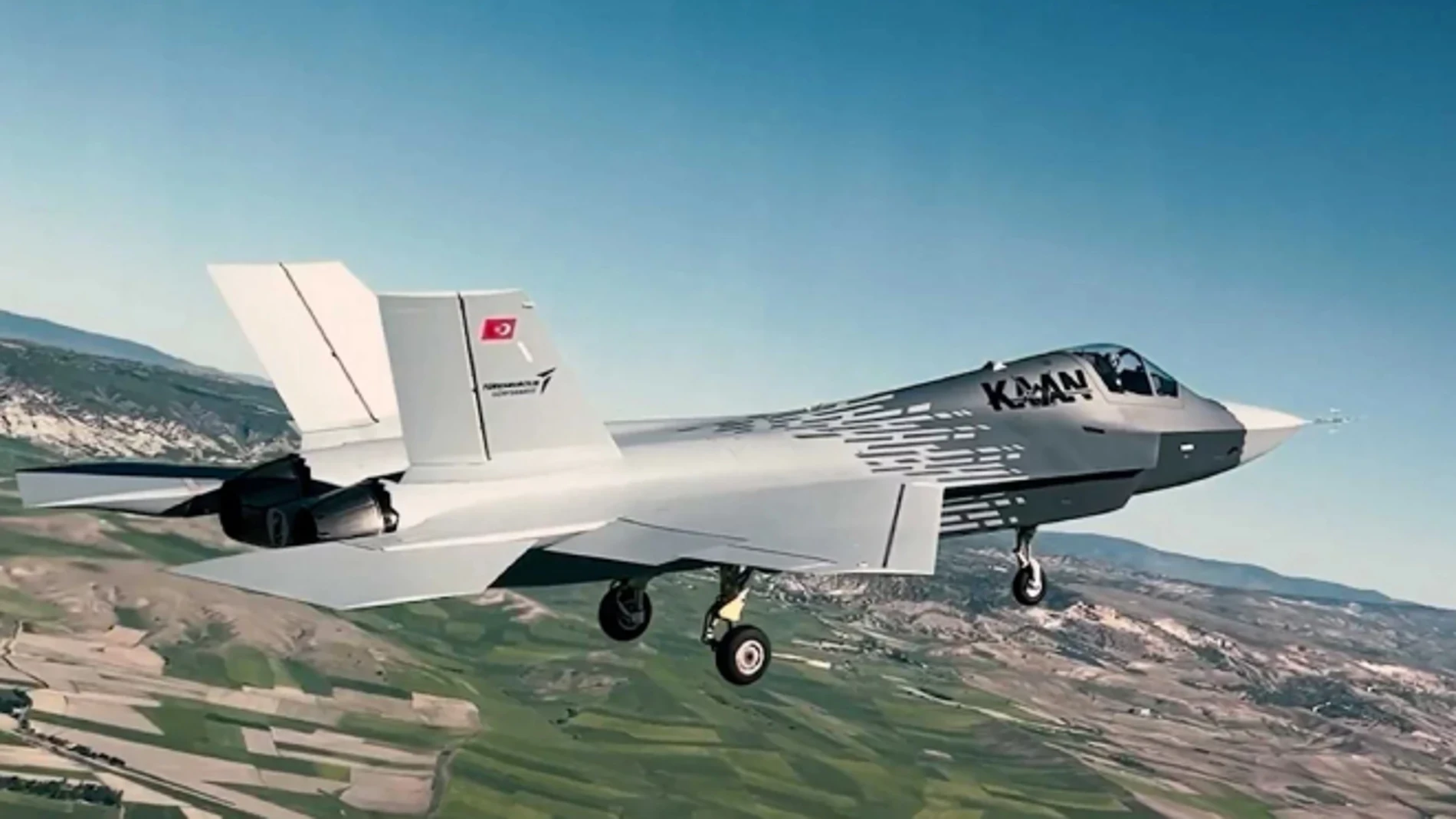 Así es Kaan, el caza turco de quinta generación que España podría adquirir en lugar de los F-35 estadounidenses.