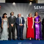 Víctor Alonso, los ministros Redondo y Urtasun, Jesús Julio Carnero, Isabel Blanco, Blanca Jiménez y José Luis Cienfuegos