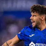 Juan Bernat con el Getafe