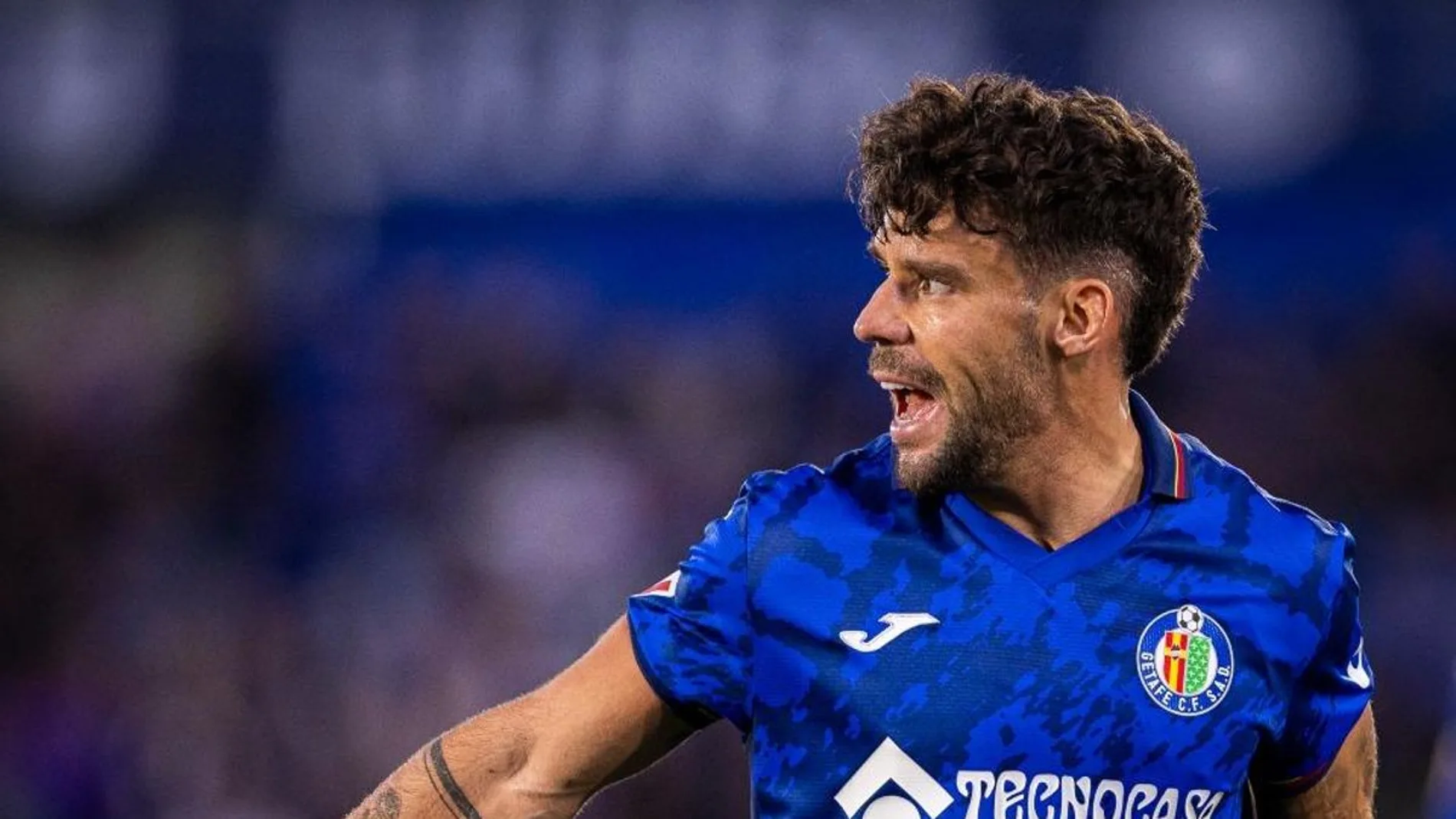 Juan Bernat con el Getafe