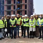 José Manuel Jiménez, Yolanda de Gregorio y Carlos Martínez, entre otros visitan las obras