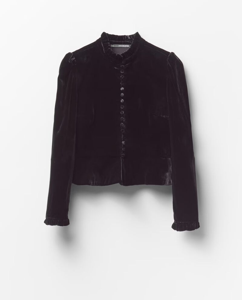 Chaqueta terciopelo.