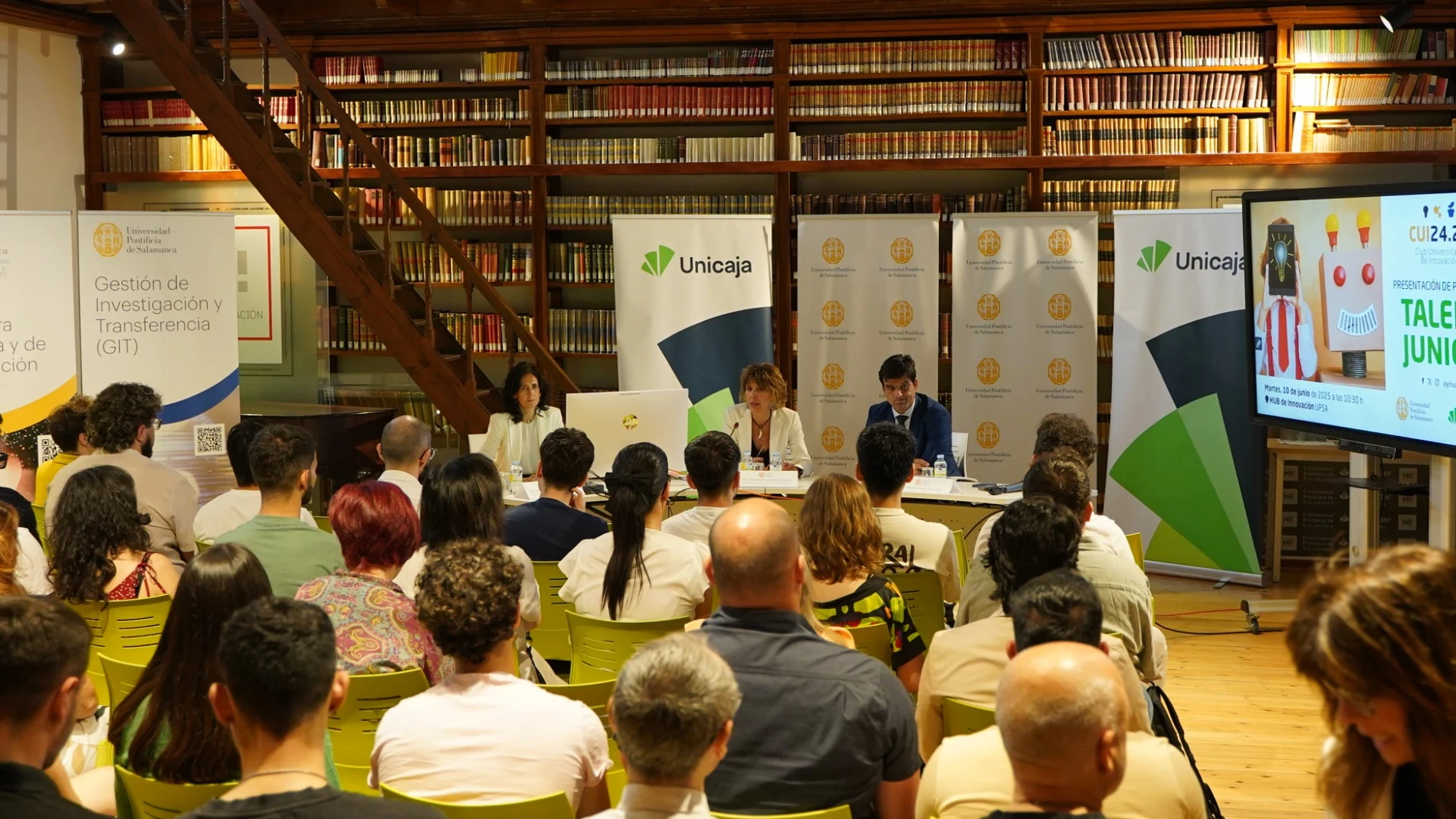 Presentación de la iniciativa promovida por Unicaja y la Upsa