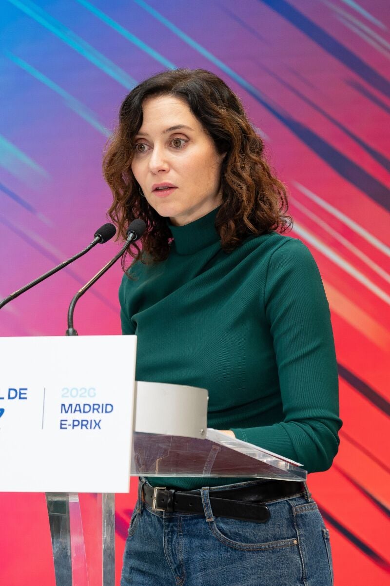 Ayuso en Madrid.