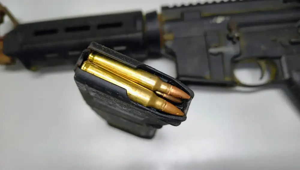 Las balas del arma de guerra de los narcos