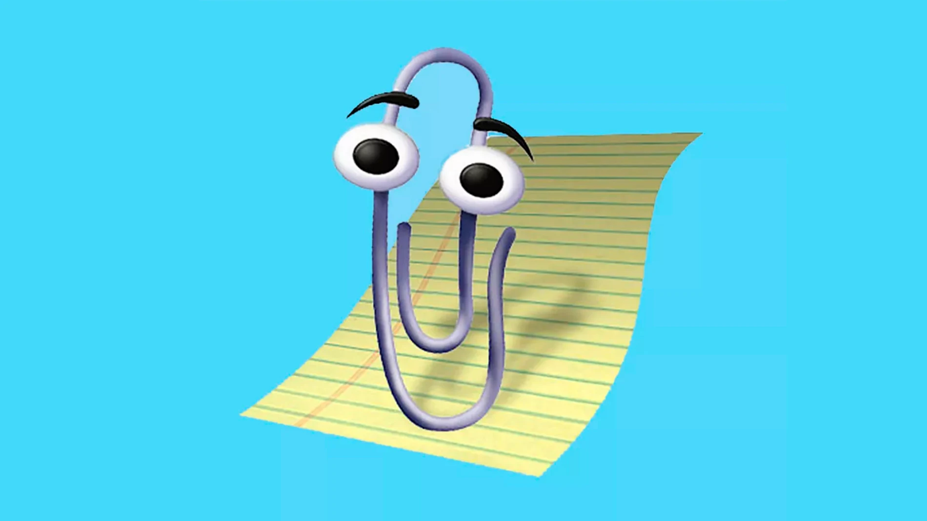 Clippy era el asistente de Microsoft Office a finales de los 90s e inicios de los 2000s