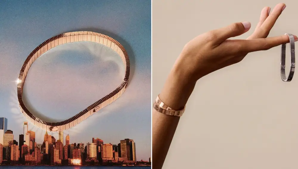 La colección introduce una versión completamente flexible del icónico brazalete.