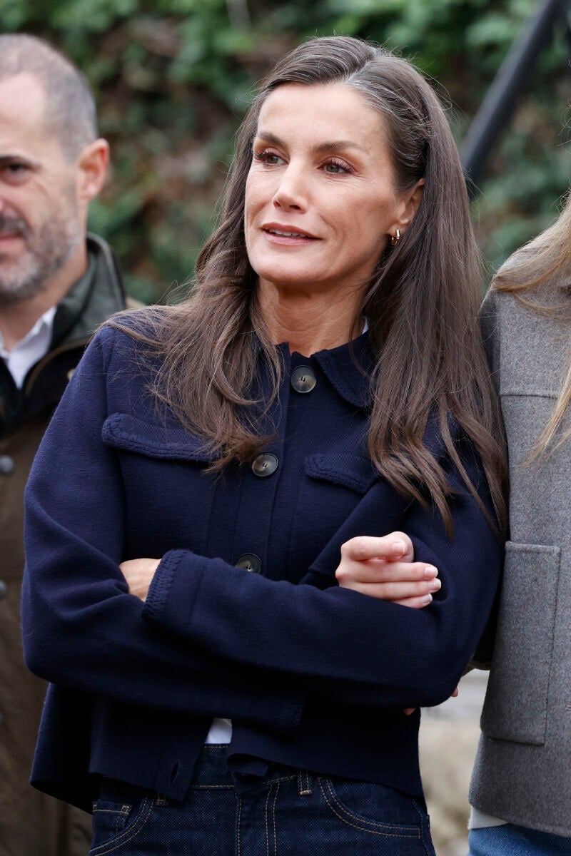 La Reina Letizia en Valdesoto.