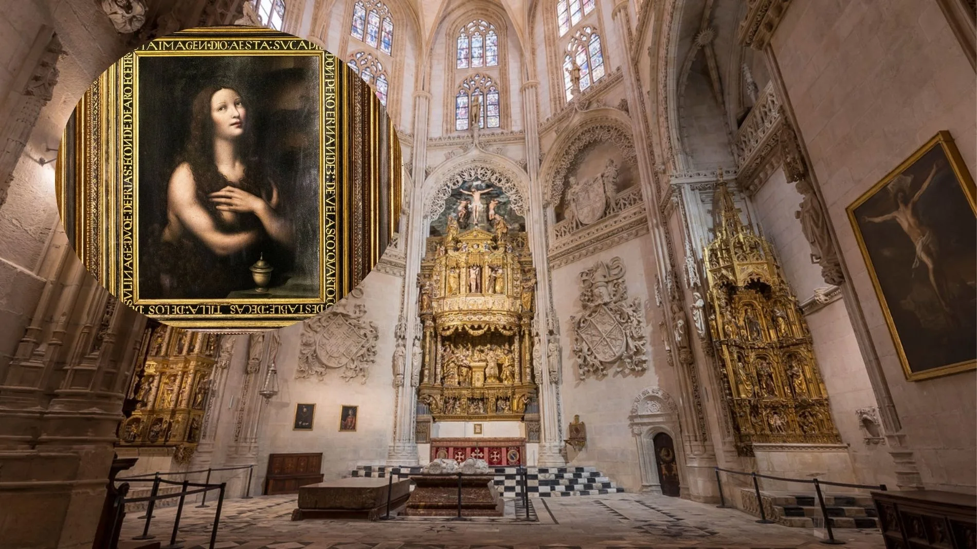 Capilla de los Condestables de la Catedral de Burgos y el cuadro de Santa María Magdalena