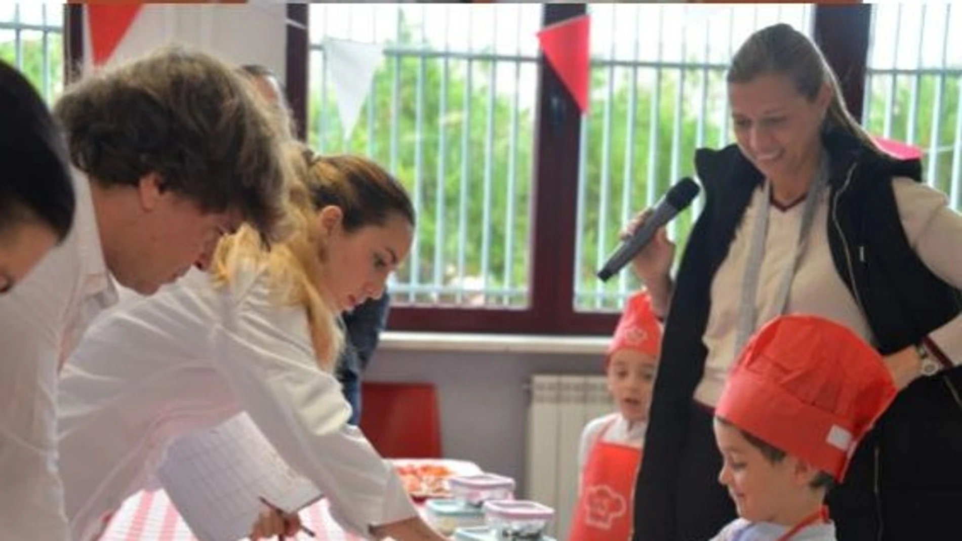 Un instante del concurso Little Chefs Pinoalbar de valladolid