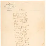 El poema manuscrito dedicado a Huidobro