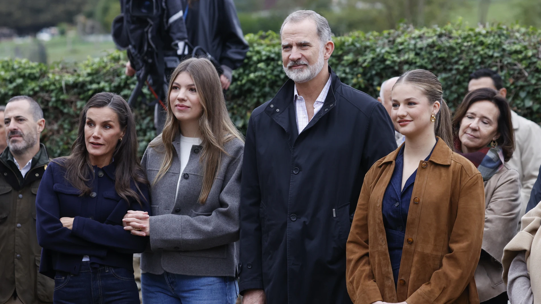 La Familia Real llega a Valdesoto, Pueblo Ejemplar de Asturias 2024