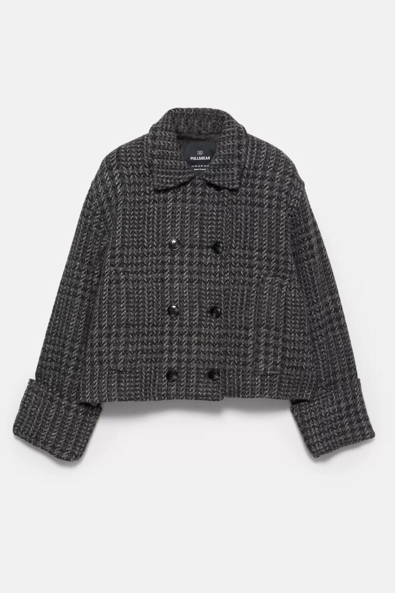 Chaqueta de cuadros.