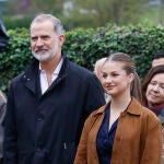 La Princesa Leonor en Valdesoto.