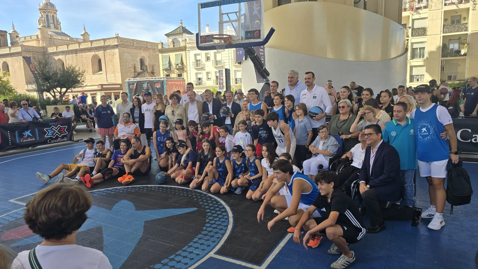 Foto de familia del evento en las Setas de Sevilla