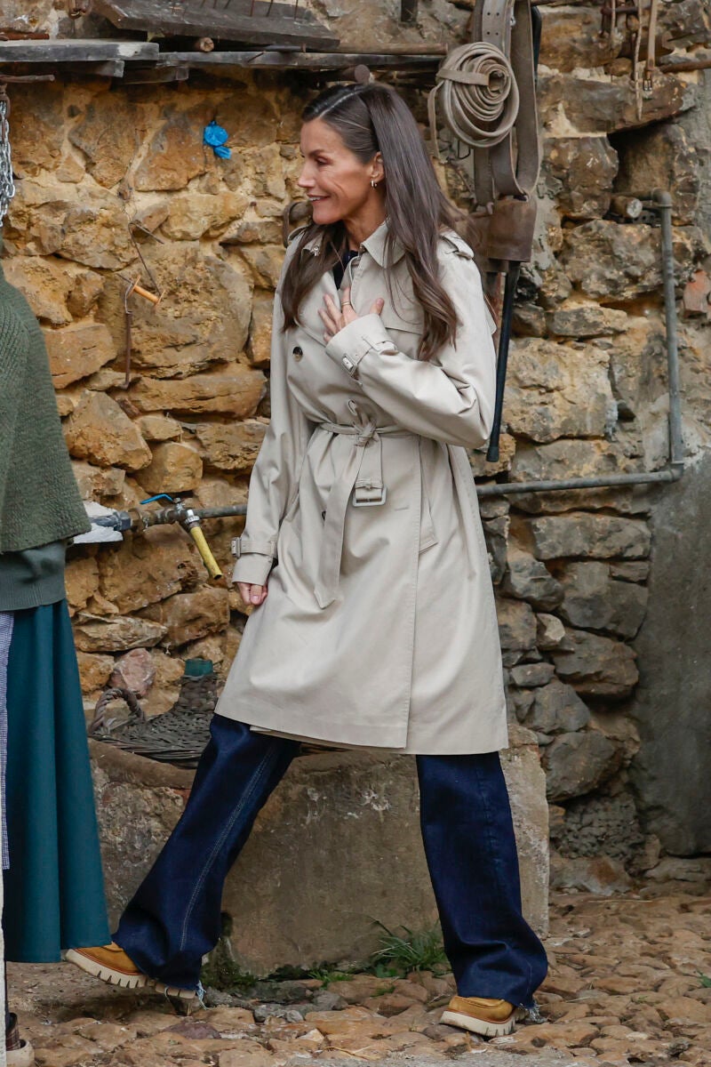 La Reina Letizia en Valdesoto.