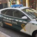Vehículo de la Guardia Civil