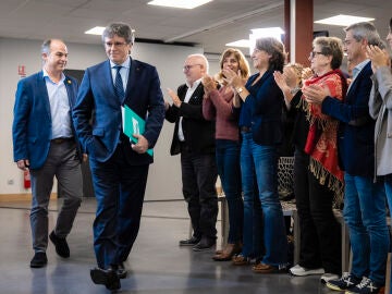 Puigdemont, al Gobierno de Sánchez: "Podrá ocupar poltronas, pero no podrá gobernar"