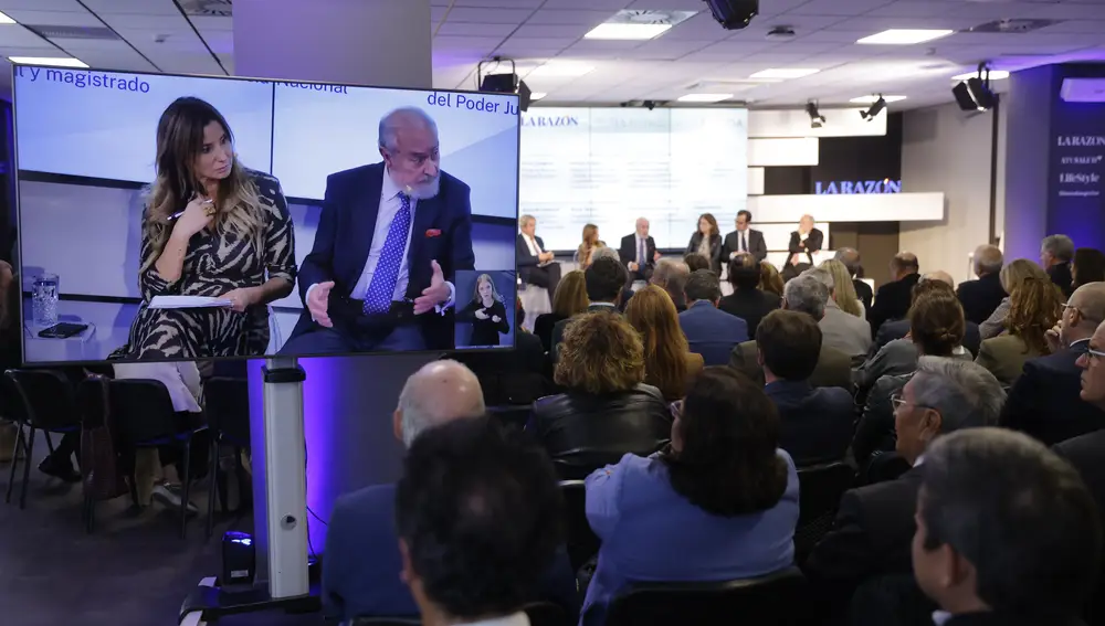 Acto "Reflexiones desde la Justicia" en La Razón