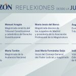 Foro "Reflexiones desde la justicia" en La Razón Foro "Reflexiones desde la justicia" en La Razón