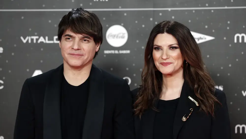 Laura Pausini y Paolo Carta