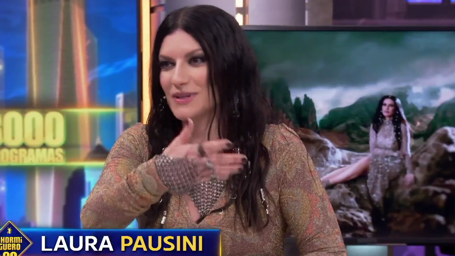 Laura Pausini en 'El Hormiguero'