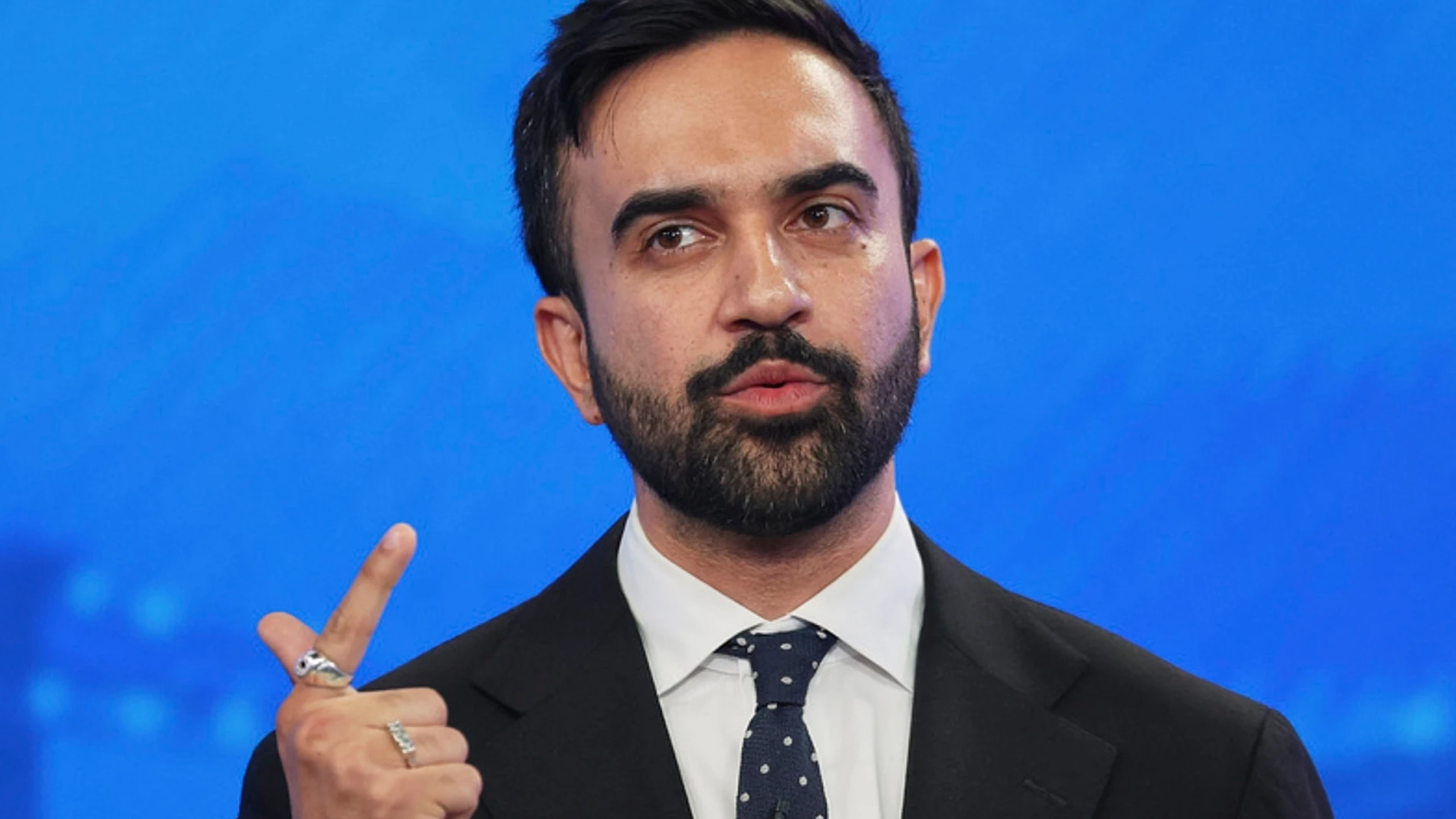 El candidato demócrata Zohran Mamdani