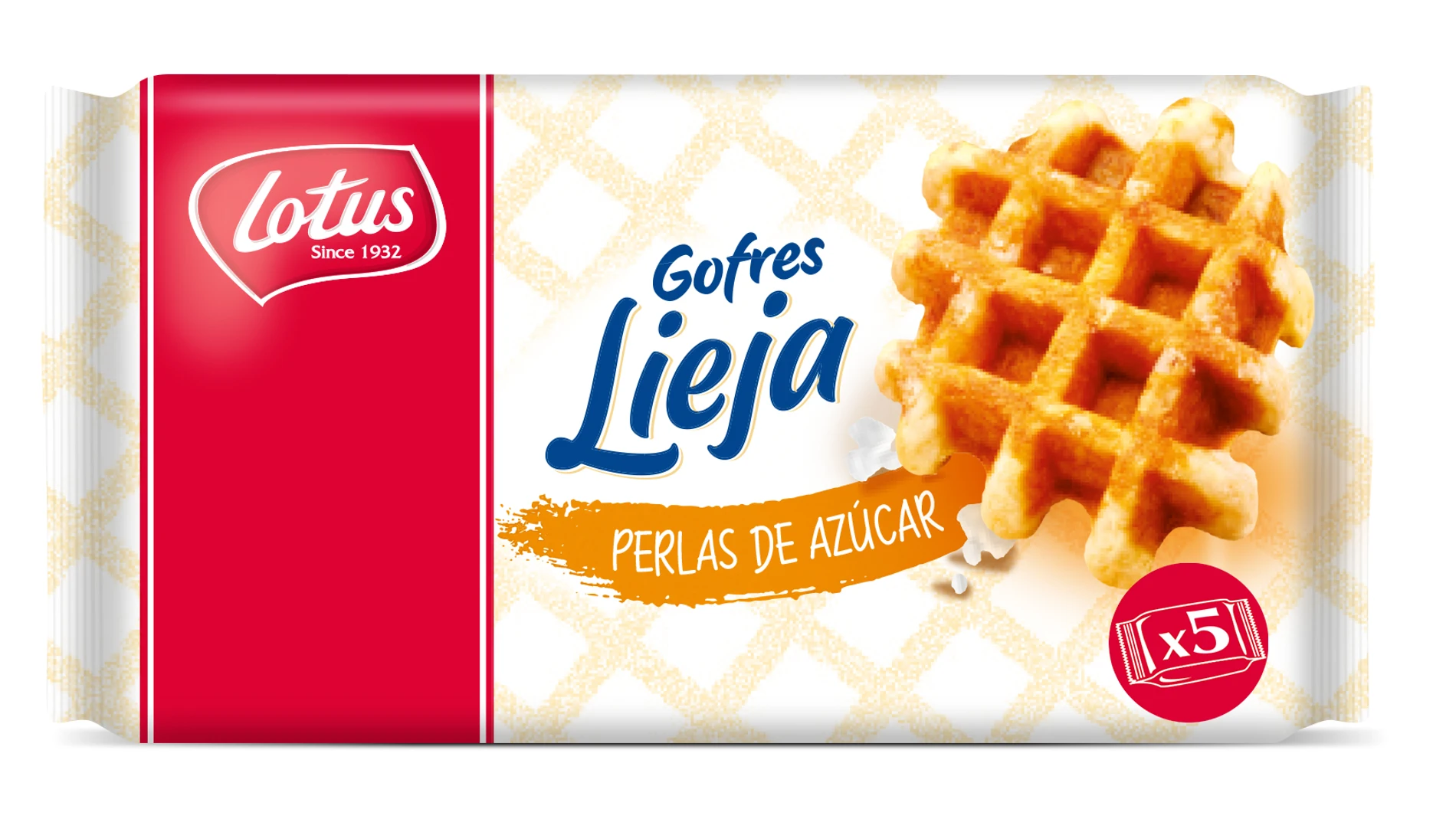 Gofre belga 250g (x5) de la marca Lotus