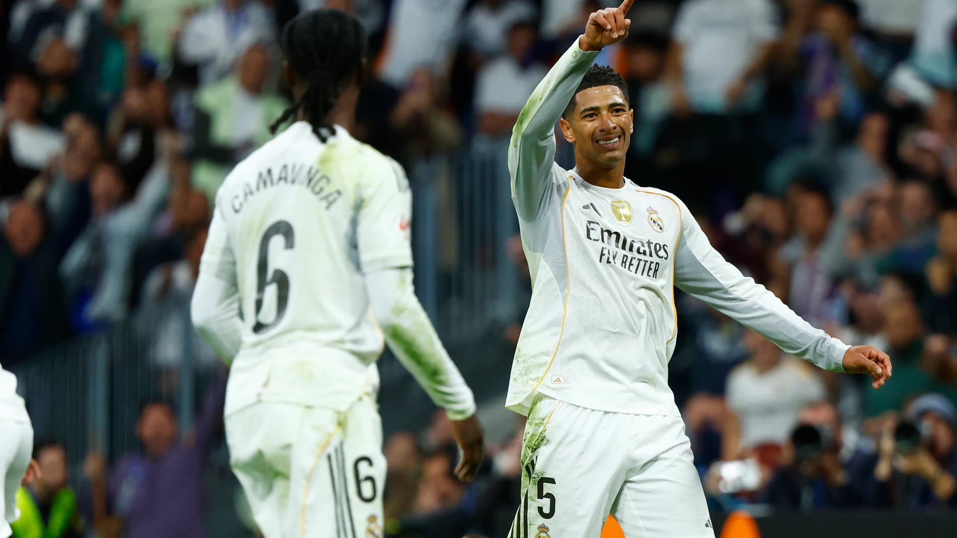 Real Madrid F.C Barcelona. Camavinga y Bellingham.