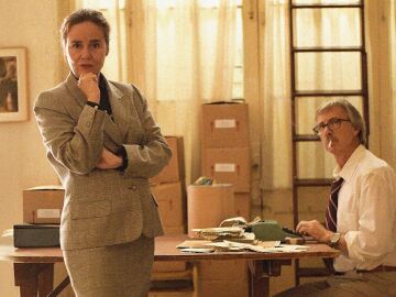 Patricia Jacas y Rafa Sánchez en un momento de la obra