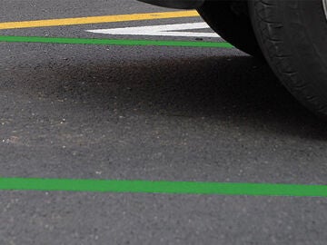 Zona verde en Barcelona