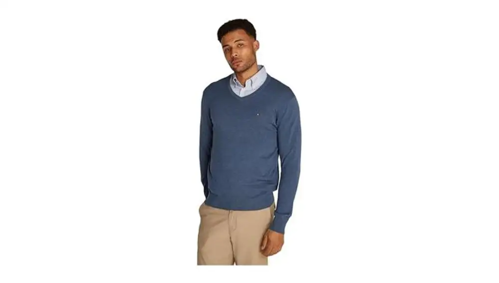 Tommy Hilfiger Essential Cotton V Neck