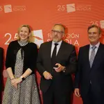 Ramón Mateo, Isabel Blanco, Carlos Pollán y Luis Ortiz de Lanzagorta
