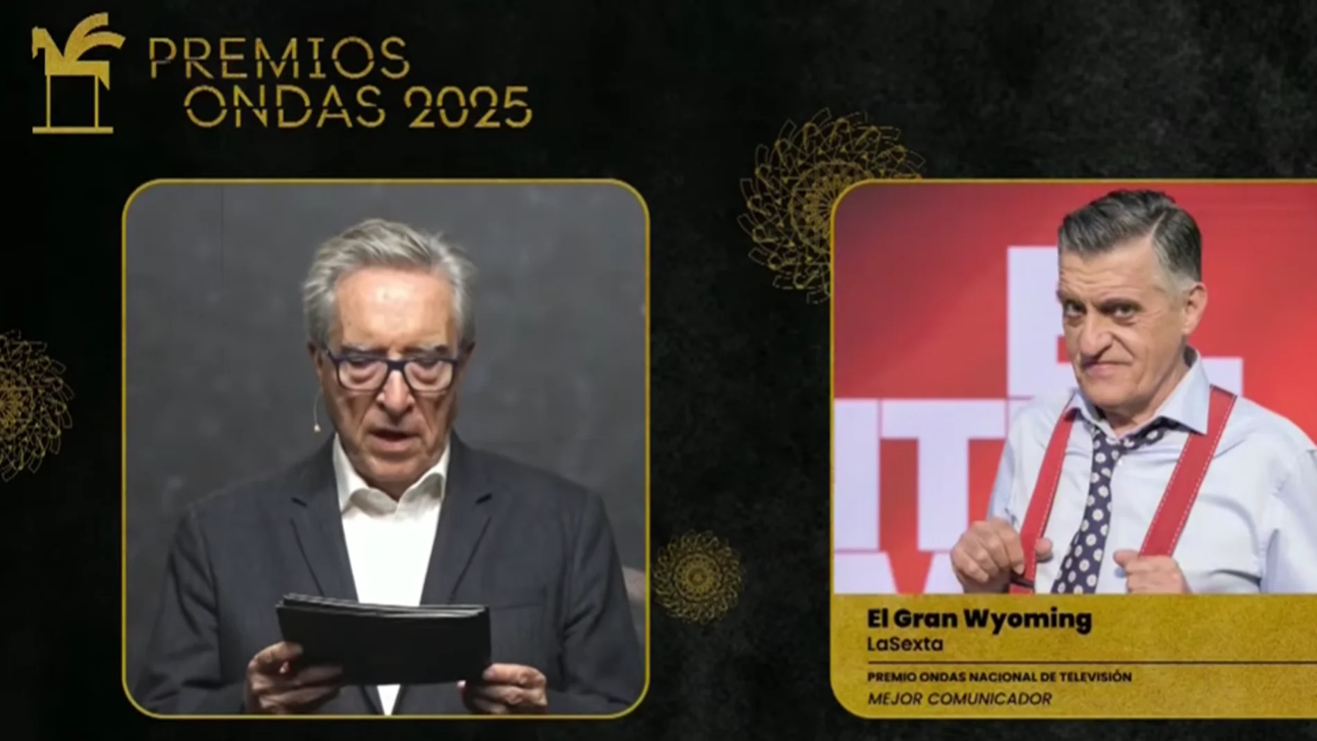 Iñaki Gabilondo lee el fallo del jurado de los Premios Ondas 2025