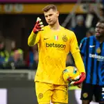 Fútbol.- El español Josep Martínez, portero del Inter, implicado en un accidente de tráfico en el que murió un anciano