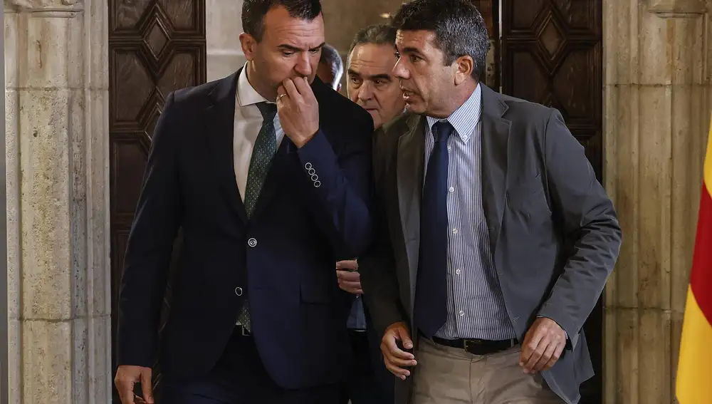 Mazón apela a la "coordinación institucional" y llama a "abandonar la confrontación" en el aniversario de la dana