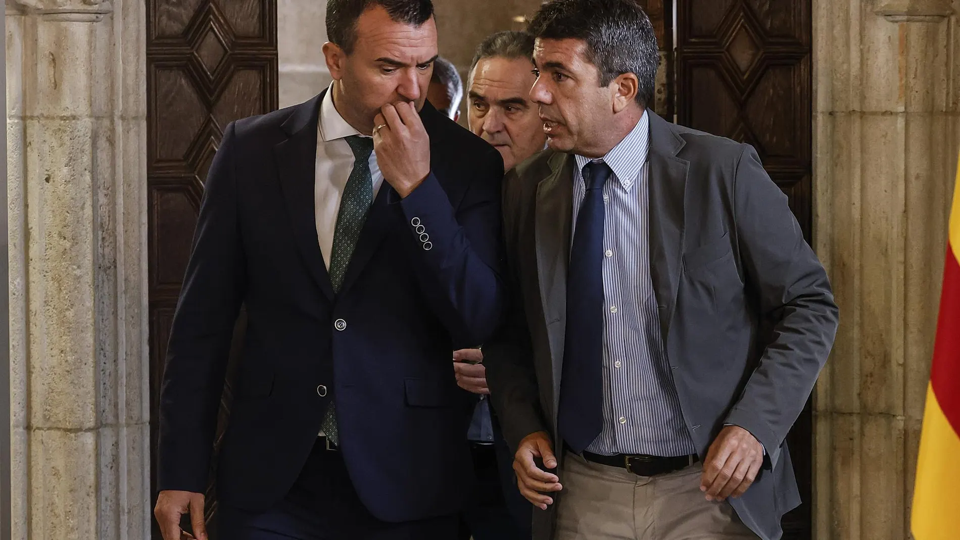 Mazón apela a la "coordinación institucional" y llama a "abandonar la confrontación" en el aniversario de la dana